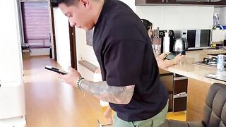 The girl got a good ass, now she's getting a cock in her pussy