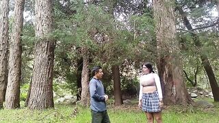 In the forest, every woman agrees to have her pussy licked by a pervert old man