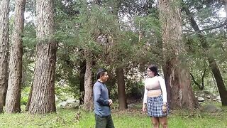In the forest, every woman agrees to have her pussy licked by a pervert old man