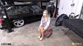 In the workshop, you can pay with your pussy, and it’s a popular spot