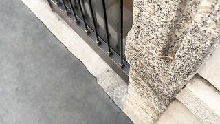 Sit softly, fuck hard: the sveltina Italiana gets a big dick in her tight pussy
