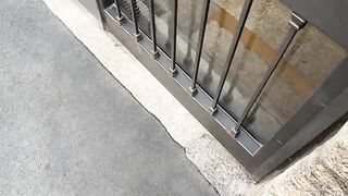 Sit softly, fuck hard: the sveltina Italiana gets a big dick in her tight pussy
