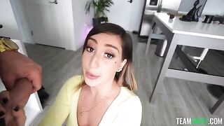 When she raises her skirt - your cock shuts down