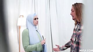 She whispers halal, but her pussy is far from it