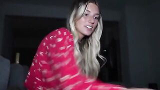 A gentle domination is what the petite blonde stepsis needs before bed