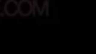 A man gently fucked his girlfriend on the side in the morning