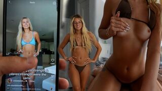 The guy didn’t fuck her, but the girl was already wet