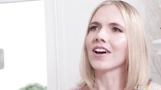 She became a slave for two cocks and assholes