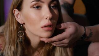 The girl was trained to be a sex slave in a hardcore way