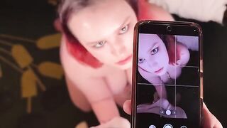 Slap me, leave handprint in nude photoshoot casting