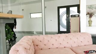 Surrounding him in a circle of guys who want to fuck