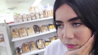 Girl is ready to jump on a hard cock in any situation