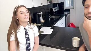 A girl with a big appetite got a scholarship for her talents