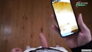 The girl was caught and fucked at home unexpectedly