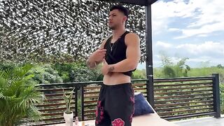 A girl came to the massage session and got fucked hard