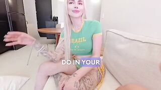 The girl became a porn star thanks to her great blowjob skills