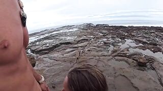 The beach is always damp — from the water and because of their passion