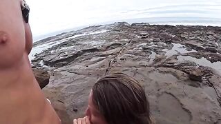 The beach is always damp — from the water and because of their passion