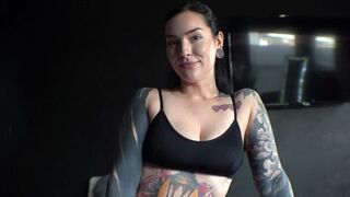 A girl with a dental brace can’t resist intense, essential sex