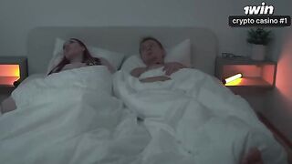 I was late, so I shared a bed with my step mom