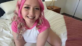 A hot stepdaughter has wet panties and a dirty mind in this steamy video