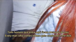The road is empty, the car is full of moans in steamy Brasil scene
