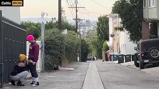 A guy fucked her without protection in public space