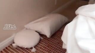 The best friend shared his bed with a stunning step sister