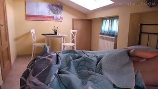 Waking up a guy with gentle morning touch - Mimi Boom
