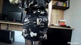 Pervert guy fucked his stepmom girlfriend and cum in her mouth - Anny Walker