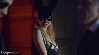 Blonde Chloe Cherry gets her wildest DP fantasy fulfilled in intense style