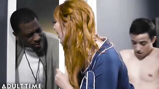 Lauren Phillips' husband almost catches her with a young man
